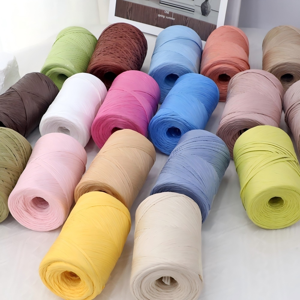 150m DIY Naturalna Papierowa R – Crochet Bag Raffia recenzja i cena