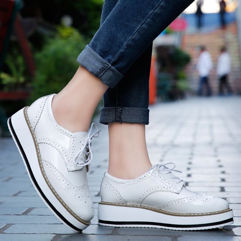 Damskie buty wsuwane skórzane  – Wedge Espadrille Women recenzja i cena