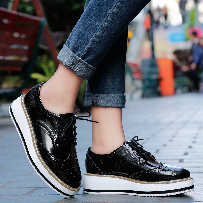 Damskie buty wsuwane skórzane  – Wedge Espadrille Women recenzja i cena