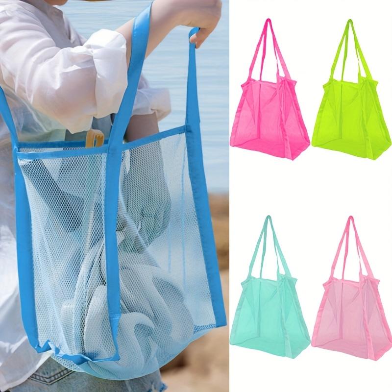 Wielokolorowa Duża Siatkowa To – Tote Bag Beach recenzja i cena