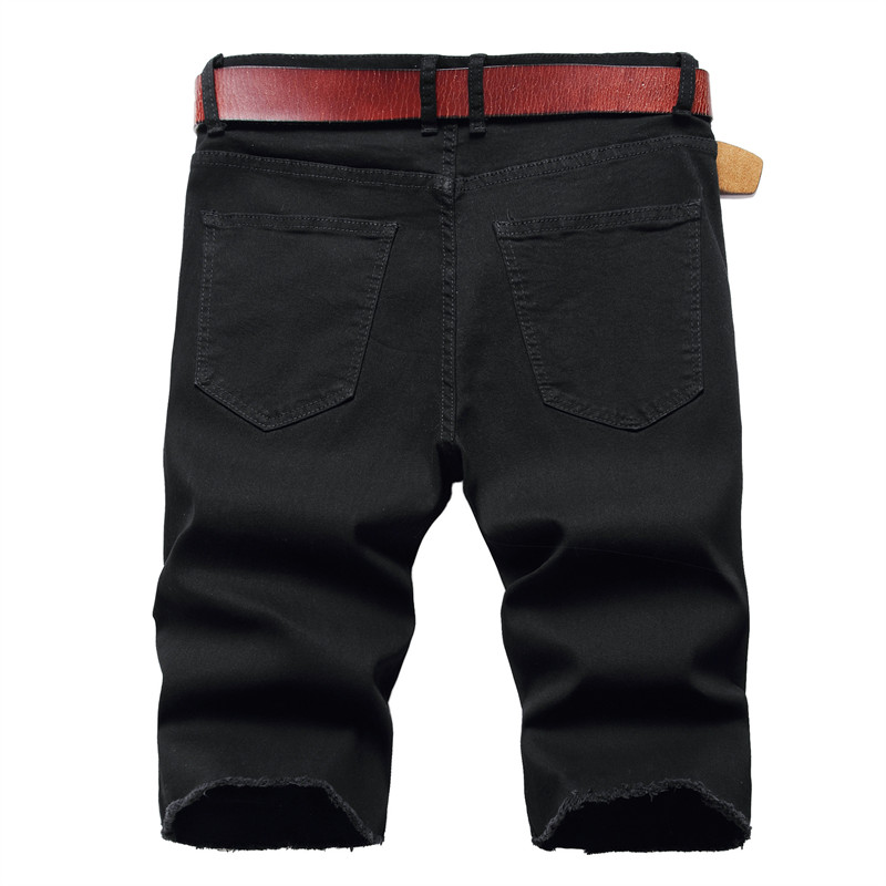 Męskie dżinsowe szorty z hafto – Shorts Denim Frayed recenzja i cena